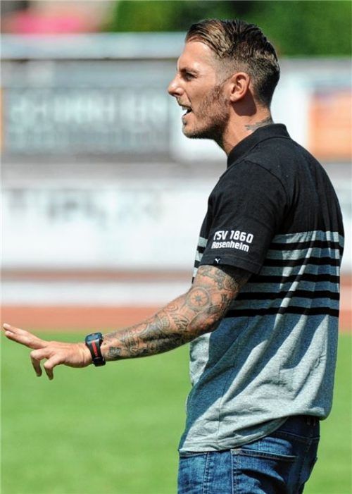 Tobias Strobl trifft mit 1860 Rosenheim heute auf seinen Ex-Club FC Pipinsried.Foto Ziegler