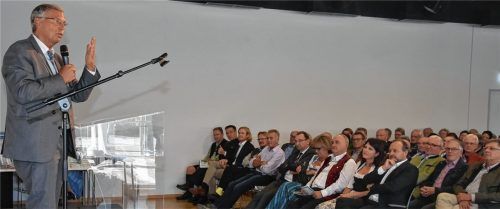 Wolfgang Bosbach erhielt viel Applaus für seine Ausführungen.Fotos Schlecker