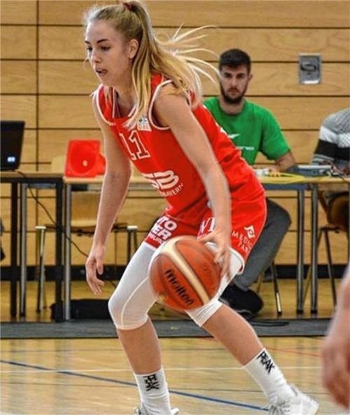 Sophie Perner war mit ihren 18 Punkten ein wichtiger Faktor im Sieg gegen Bad Homburg. Foto von Malm