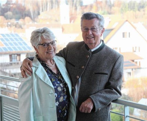 Annemarie und Georg Otter sind seit 50 Jahren verheiratet. Foto Münch