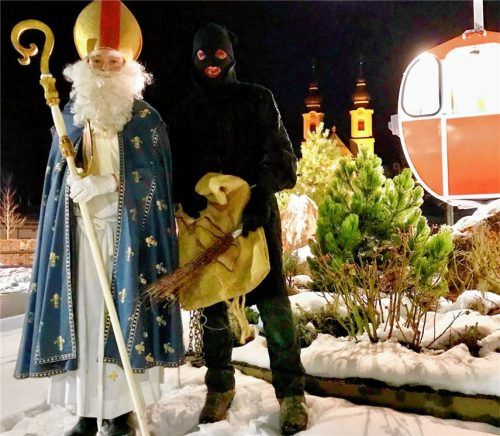 Nikolaus und Krampus waren unterwegs