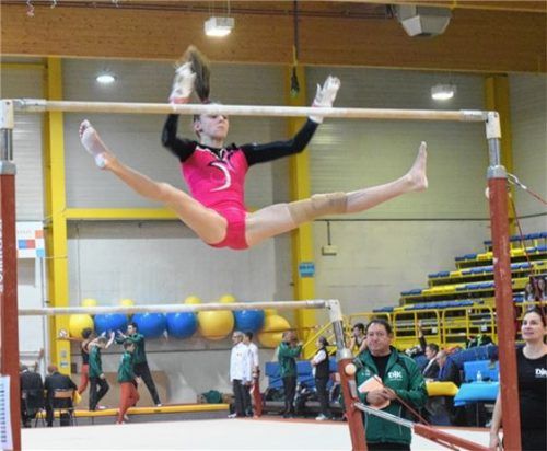 Romy Fischer aus Heufeld war beste deutsche Juniorin.
