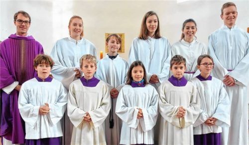 Sechs neue Messdiener in St. Jakobus