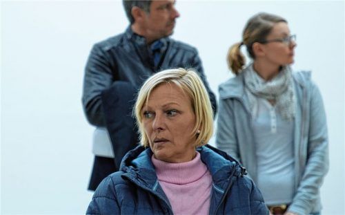 Angelika Sewald-Löffelmann, dahinter Monika Hochmuth und Christian Swoboda. Foto fkn