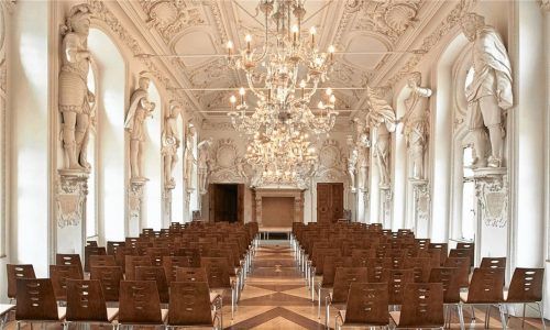 Eindrucksvoll: der Preysingsaal im Schloss Hohenaschau. Foto Berger