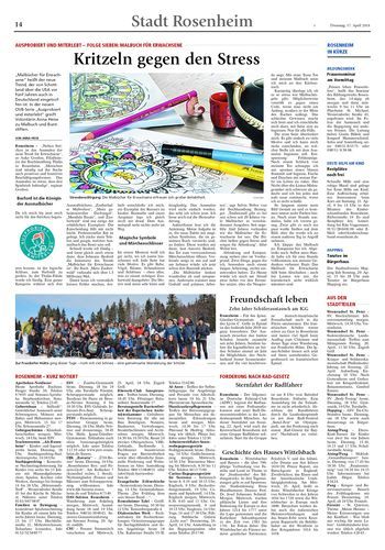 Seite RO14, Ressort Oberbayerisches Volksblatt