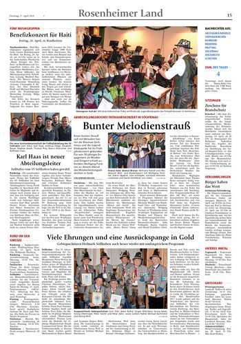 Seite RO15, Ressort Oberbayerisches Volksblatt