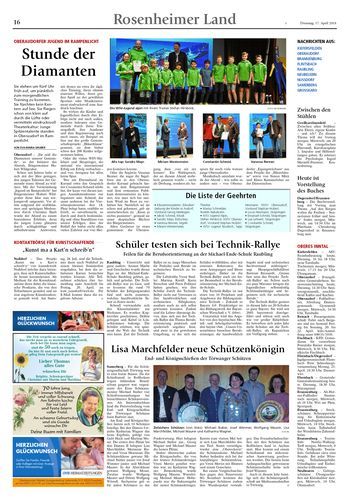 Seite RO16, Ressort Oberbayerisches Volksblatt