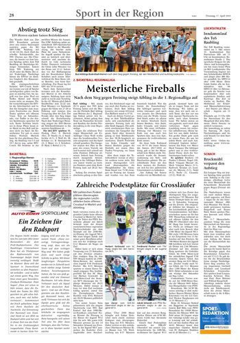 Seite RO28, Ressort Oberbayerisches Volksblatt