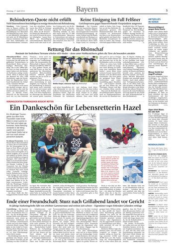 Seite RO5, Ressort Oberbayerisches Volksblatt