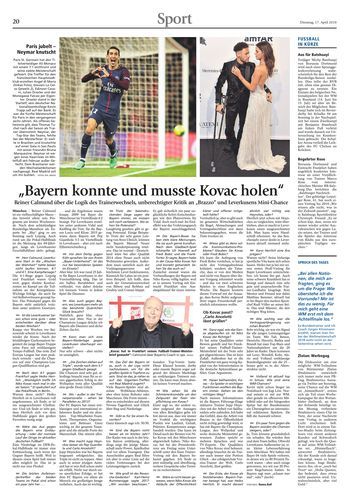 Seite RO20, Ressort Oberbayerisches Volksblatt