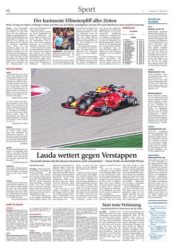Seite RO22, Ressort Oberbayerisches Volksblatt