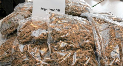 Rauschgift an Bord: Weil Polizisten im Kofferraum seines Autos mehr als 26 Kilogramm Marihuana gefunden hatten, sagte der Schmuggler vor dem Landgericht nun als Kronzeuge gegen einen der angeklagten Hintermänner aus. Foto dpa