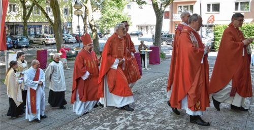 Gottesdienst mit dem Weihbischof zum Jubiläum der Pfarrgemeinderäte