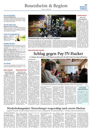 Seite RO9, Ressort Oberbayerisches Volksblatt