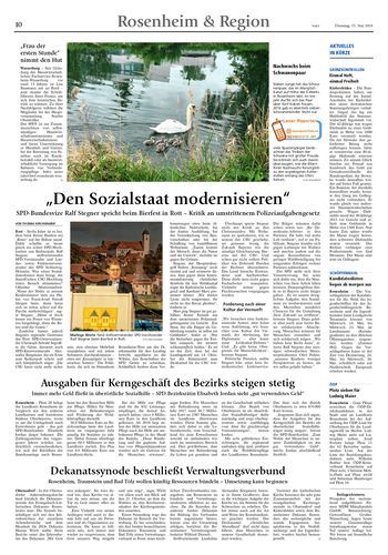 Seite RO10, Ressort Oberbayerisches Volksblatt