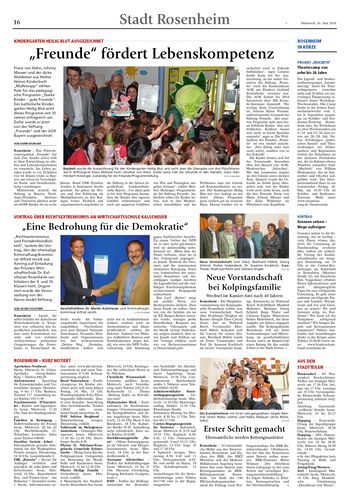 Seite RO16, Ressort Oberbayerisches Volksblatt