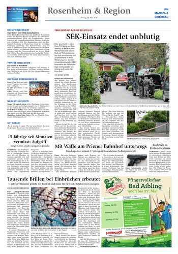 Seite RO11, Ressort Oberbayerisches Volksblatt