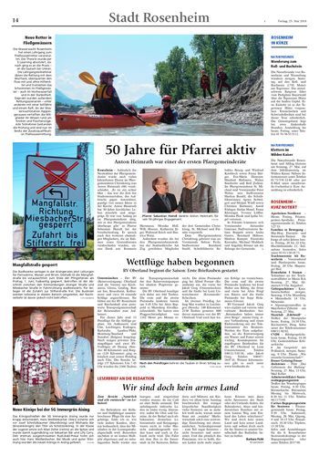 Seite RO14, Ressort Oberbayerisches Volksblatt
