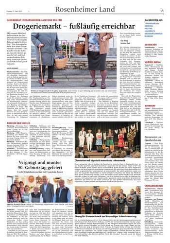 Seite RO15, Ressort Oberbayerisches Volksblatt