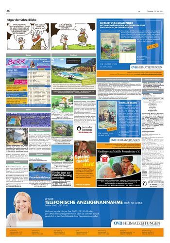 Seite RO36, Ressort Oberbayerisches Volksblatt