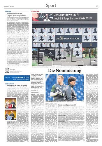Seite RO19, Ressort Oberbayerisches Volksblatt