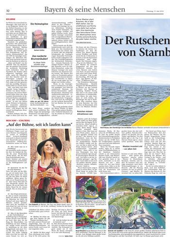 Seite RO32, Ressort Oberbayerisches Volksblatt