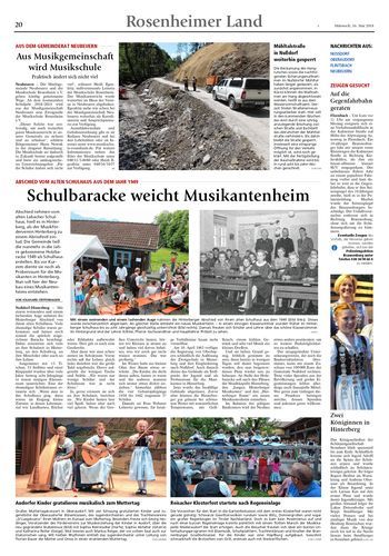 Seite RO20, Ressort Oberbayerisches Volksblatt
