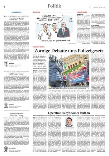 Seite RO2, Ressort Oberbayerisches Volksblatt