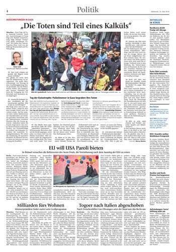 Seite RO4, Ressort Oberbayerisches Volksblatt