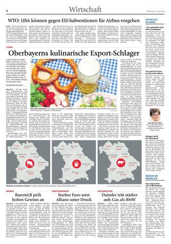 Seite RO8, Ressort Oberbayerisches Volksblatt