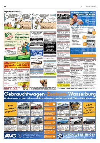 Seite RO44, Ressort Oberbayerisches Volksblatt