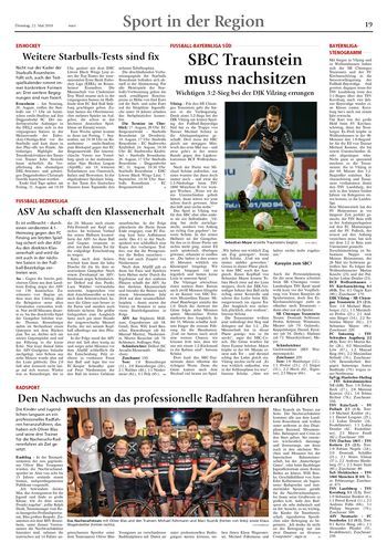 Seite RO19, Ressort Oberbayerisches Volksblatt