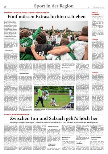 Seite RO20, Ressort Oberbayerisches Volksblatt