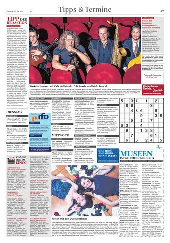 Seite RO39, Ressort Oberbayerisches Volksblatt