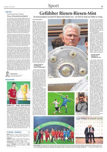 Seite RO21, Ressort Oberbayerisches Volksblatt