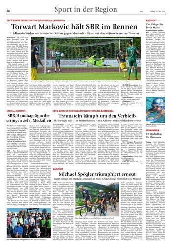 Seite RO26, Ressort Oberbayerisches Volksblatt