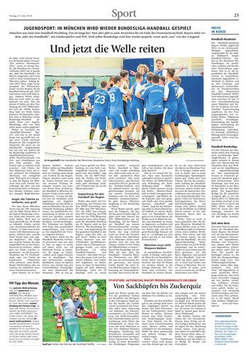 Seite RO23, Ressort Oberbayerisches Volksblatt