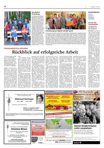 Seite RO18, Ressort Oberbayerisches Volksblatt