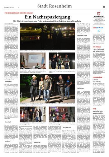 Seite RO11, Ressort Oberbayerisches Volksblatt