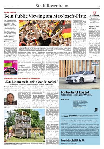 Seite RO11, Ressort Oberbayerisches Volksblatt