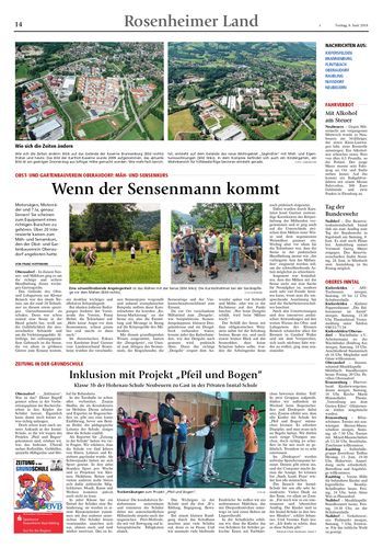 Seite RO14, Ressort Oberbayerisches Volksblatt