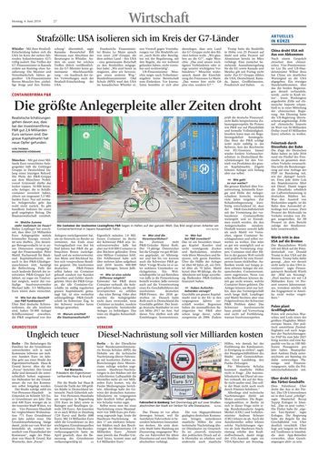 Seite RO27, Ressort Oberbayerisches Volksblatt