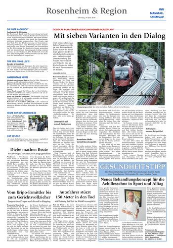 Seite RO11, Ressort Oberbayerisches Volksblatt