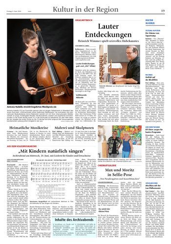 Seite RO19, Ressort Oberbayerisches Volksblatt