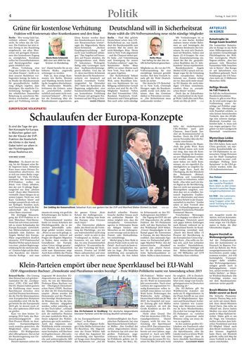Seite RO4, Ressort Oberbayerisches Volksblatt