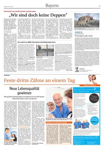 Seite RO7, Ressort Oberbayerisches Volksblatt