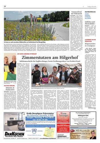 Seite RO18, Ressort Oberbayerisches Volksblatt