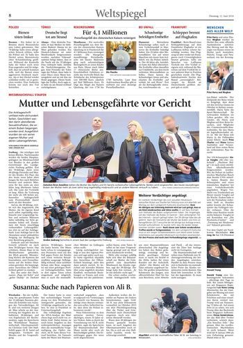 Seite RO8, Ressort Oberbayerisches Volksblatt