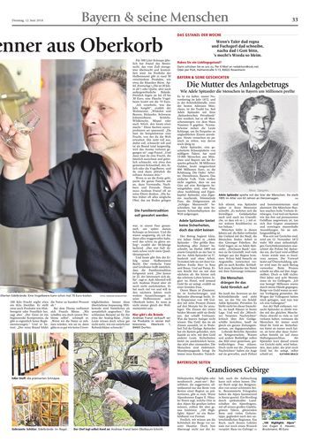 Seite RO33, Ressort Oberbayerisches Volksblatt